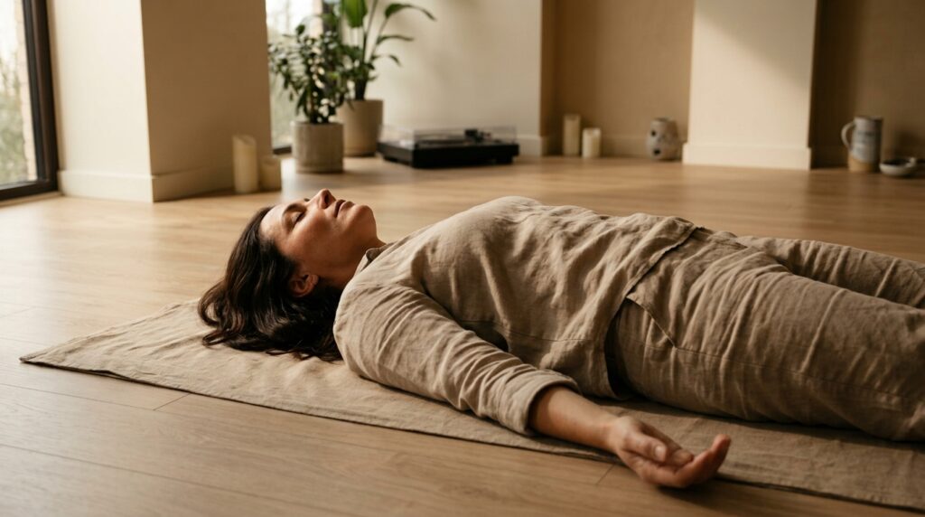 woman practicing kundalini yoga … 202608131639