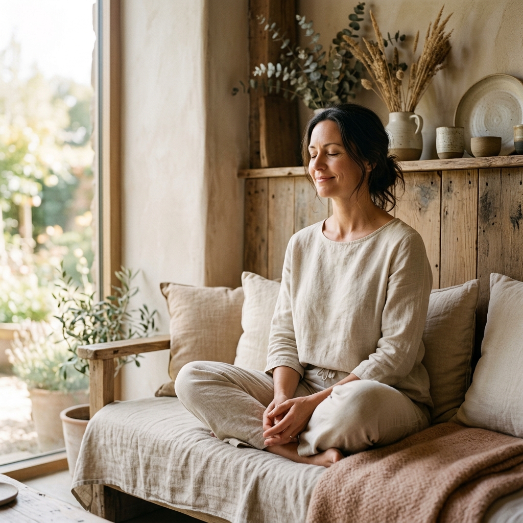 woman resting in natural space 202608102214